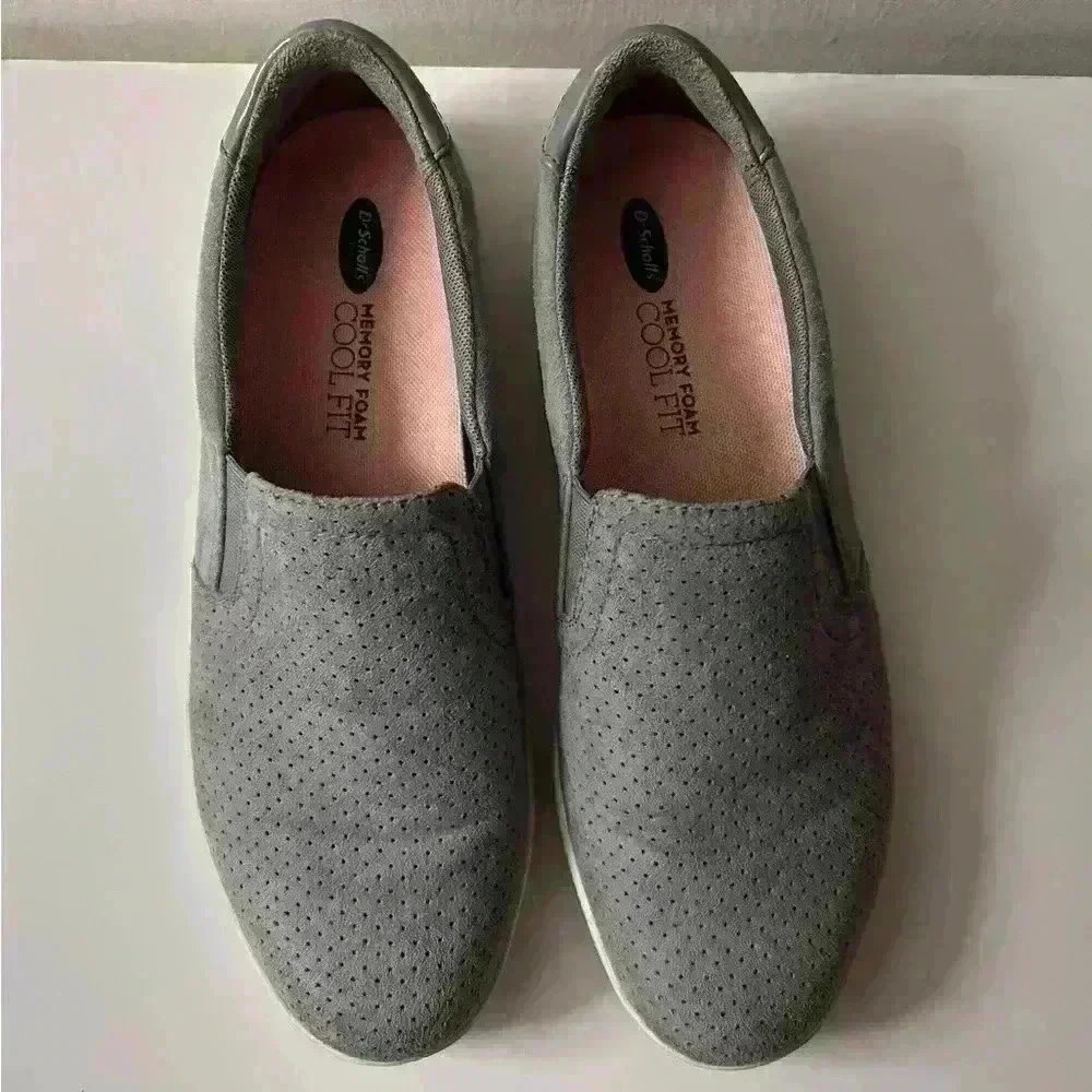 Dr Scholl’s Mattison Loafer Shoe Womens Gray Flat Comfort Casual Ladies Size 8.5 - Picture 6 of 6